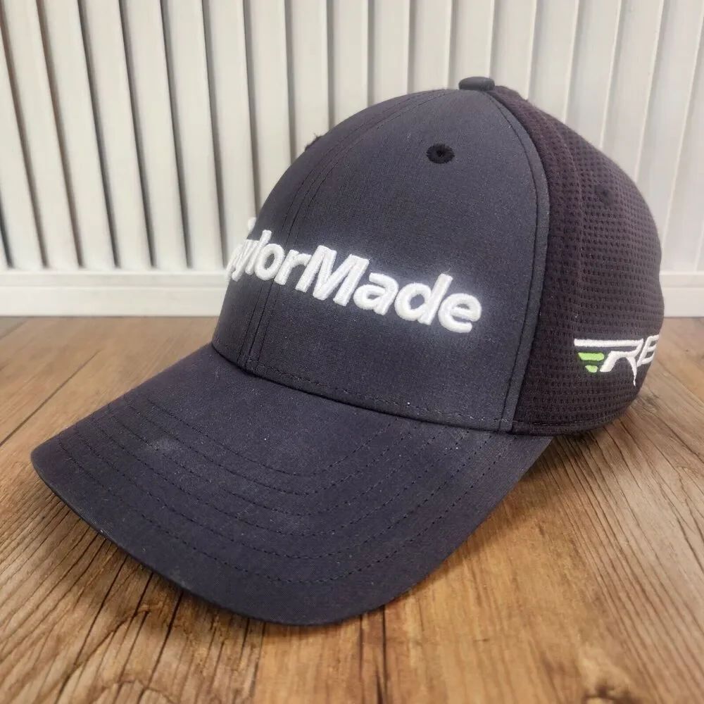 TaylorMade RBZ R11s Fitted Sz L/XL Golf Hat Cap Black Tmax Gear Sport A-Flex Dad